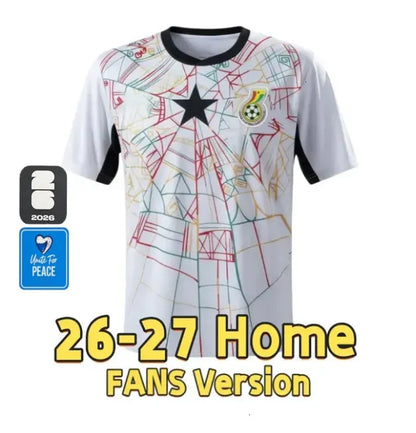 ghana jersey 2026 worldcup J.AYEW A.AYEW KUDUS SEMENYO WILLIAMS soccer jersey PA - SitterJersey.com