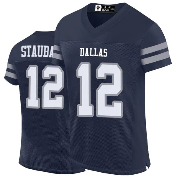88 Lamb Parsons Prescott Diggs Aubrey 2024 Football Jerseys Ferguson Rush Stauba - SitterJersey.com