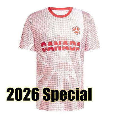 canada soccer jersey 2026 World Cup J.DAVID DAVIES LARIN 26 27 CAVALLINI MILLAR  - SitterJersey.com
