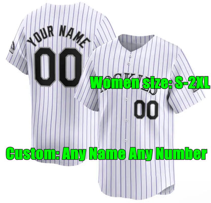 S-4XL 2024 Custom Kris Bryant Jersey Wilson Randal Grichuk Connor Joe Charlie Bl - SitterJersey.com