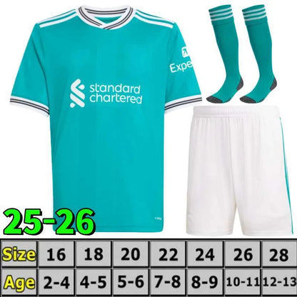 25 26 27 liverpool Wirtz SALAH football shirt Ekitike MAC ISAK ALLISTER Kerkez G - SitterJersey.com