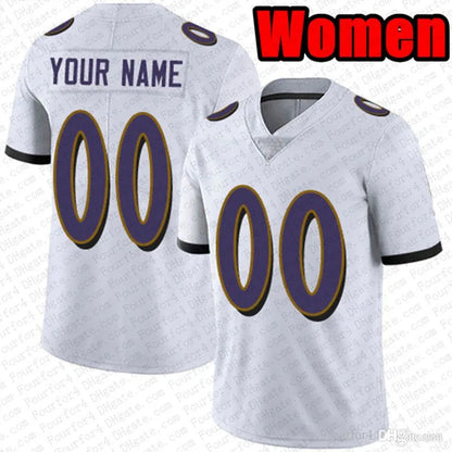 Trey Hendrickson Lamar Jackson Zay Flowers Derrick Henry Football Jersey Malaki  - SitterJersey.com