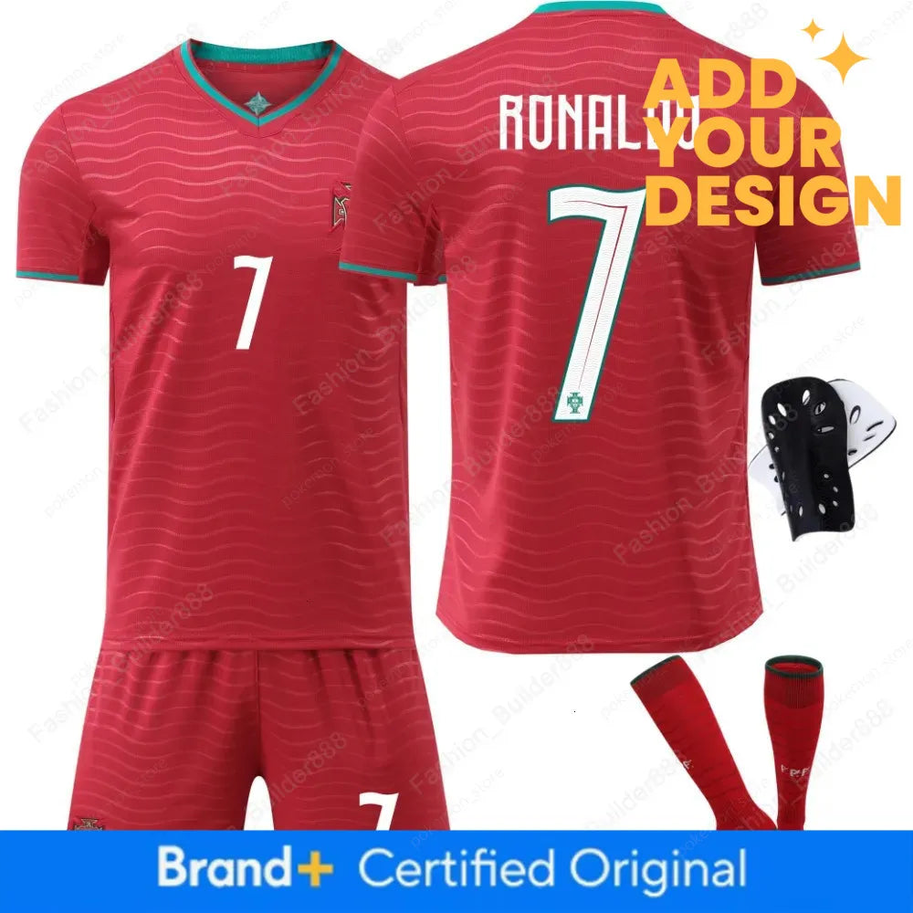 Portugal 2026 World Cup Jersey Argentina World Cup 2026 Soccer Jerseys MESSI GARNACHO DE PAUL National Team MARTINEZ KUN AGUERO Maradona Football Shirts 26 27 Women Men Kids Kit - SitterJersey.com