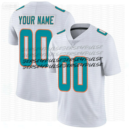 17 Jaylen Waddle Custom 2025 Rivalries Jersey 1 Tua Tagovailoa De'Von Achane Tyr - SitterJersey.com