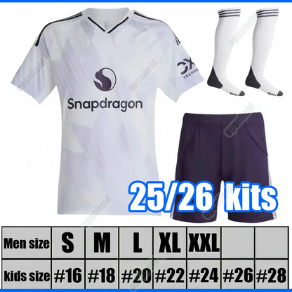 Manchester Uniteed 26 27 Jerseys CUNHA SESKO MARTINEZ MBEUMO football shirt B. F - SitterJersey.com