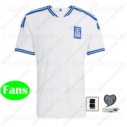 Greece Football Team Jerseys 2026 World Cup 3XL 4XLVangelis Pavlidis Georgios Ma - SitterJersey.com