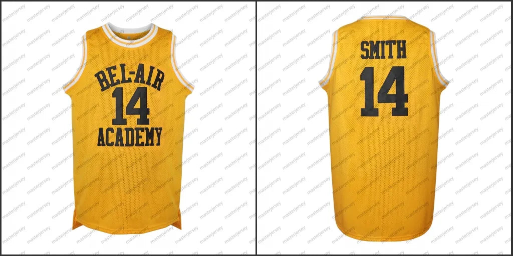 #14 SMITH Men's Basketball Jersey Sweatshirt - Embroidered Movie Mesh Letters \u - SitterJersey.com
