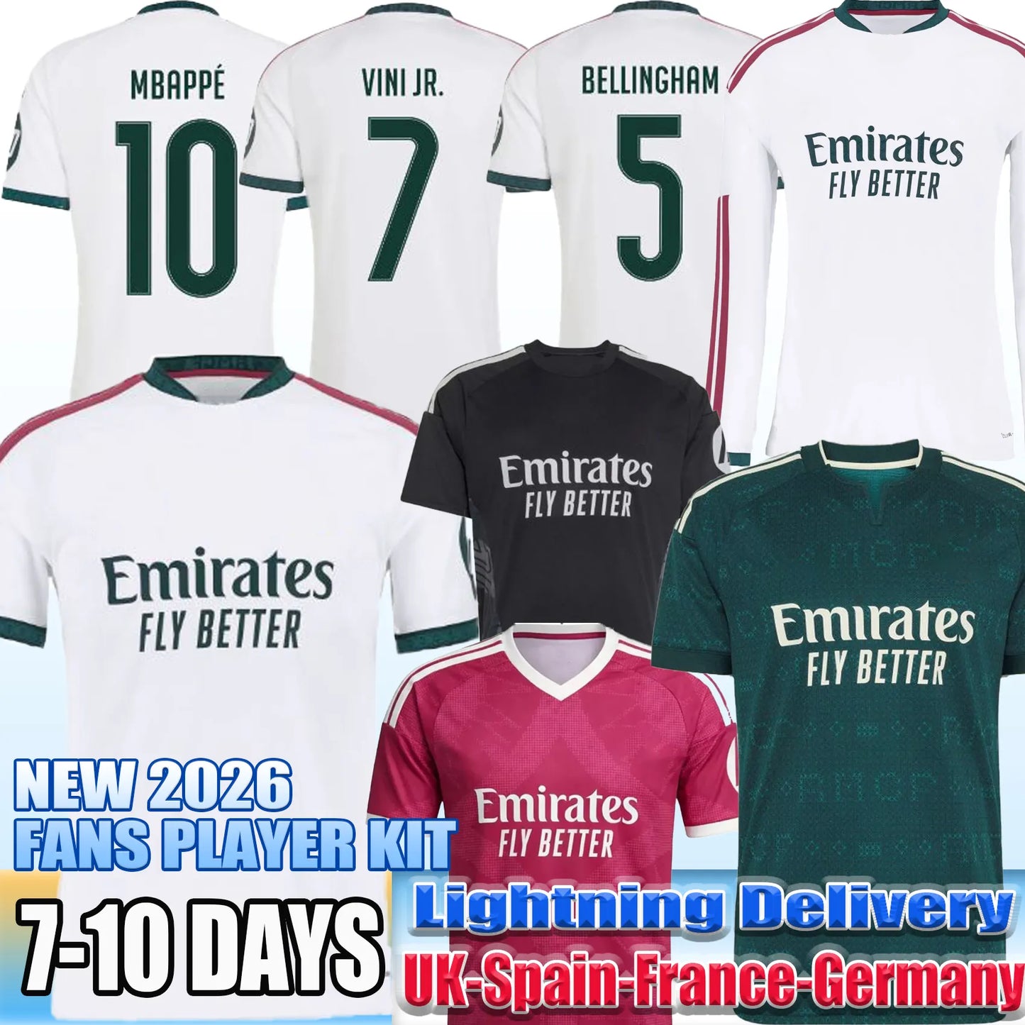 Germany Jersey 2026 World Cup 125TH Musiala Wirtz Havertz Kimmich Soccer Jerseys - SitterJersey.com