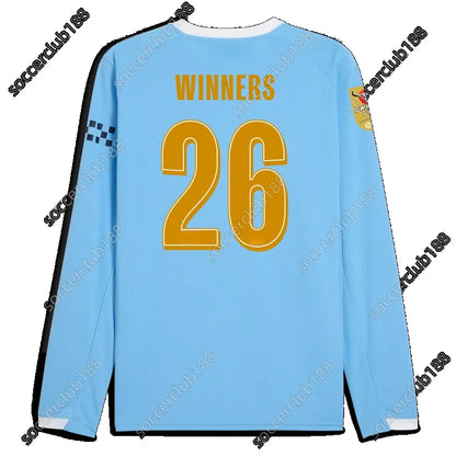 25 26 27 HAALAND MAN CITY soccer jerseys FODEN MARMOUSH DOKU MARMOUSH KOVACIC GV - SitterJersey.com