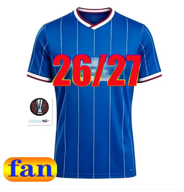 2026 2027 Glasgow RangersSoccer Jerseys Retro home shirt away Glasgow COLAK ROOF - SitterJersey.com