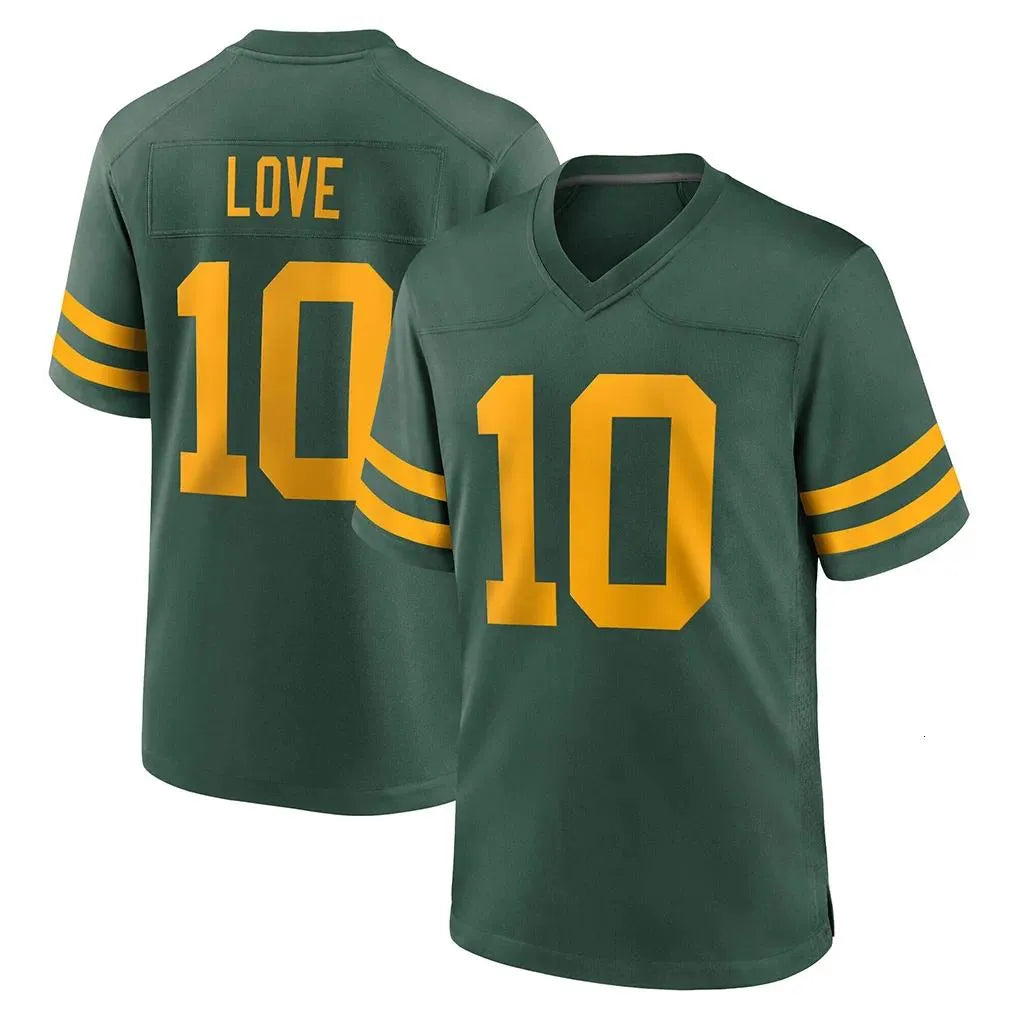 Micah Parsons 0 Matthew Golden Love Josh Jacobs Football Jersey Edgerrin Cooper  - SitterJersey.com