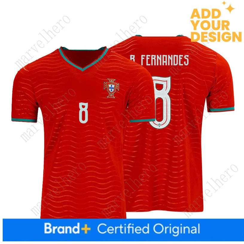 2026 Portugal Jersey Cristiano RONALDO Al Nassr Jersey B.FERNANDES BERMARDO Socc - SitterJersey.com