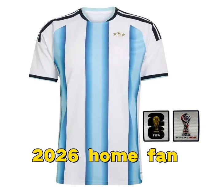 2026 Argentina World Cup 26 27 Soccer Jerseys MARADONA J ALVAREZ MESSIS DE PAUL  - SitterJersey.com