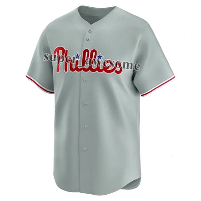 Bryce Harper Baseball Jersey Trea Turner Kyle Schwarber JT Realmuto Alec Bohm Br - SitterJersey.com