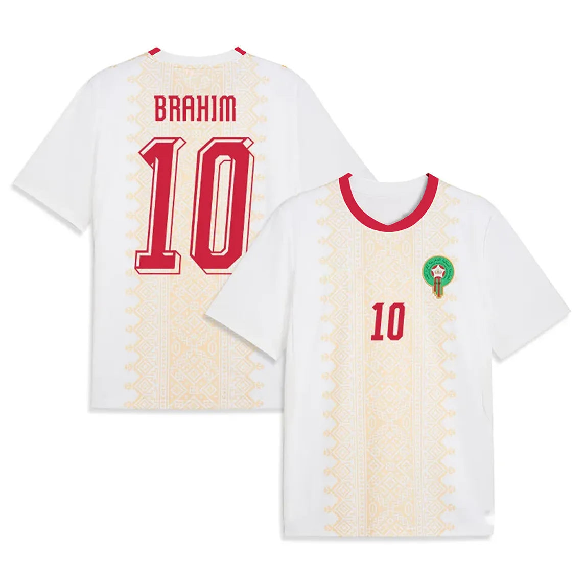 Morocco Away Jersey Achraf Hakimi NO 2 Shirt World Cup 2026 Moroccans National T - SitterJersey.com