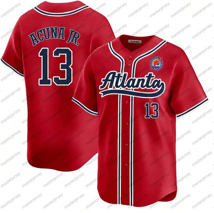 Custom Baseball Jerseys AARON ALBIES ACUNA JR. Men/Women/Youth Jersey Sweatshirt - SitterJersey.com
