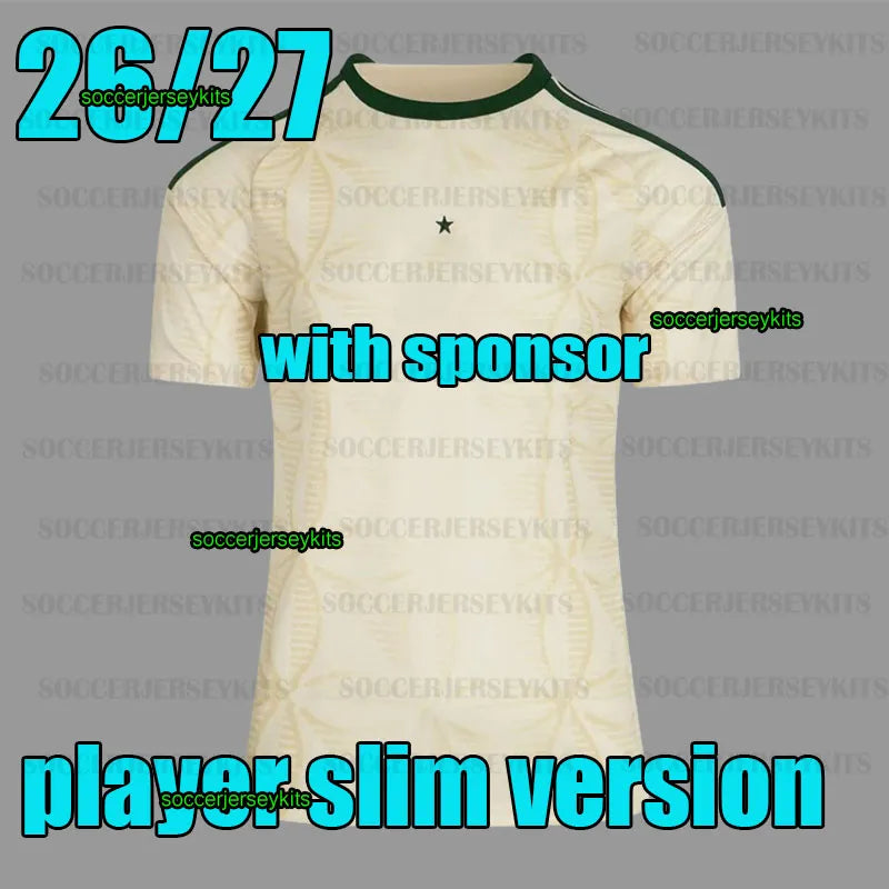 celticfc jersey 26 27 soccer jerseys celts jersey 2026 home green away yellow fo - SitterJersey.com