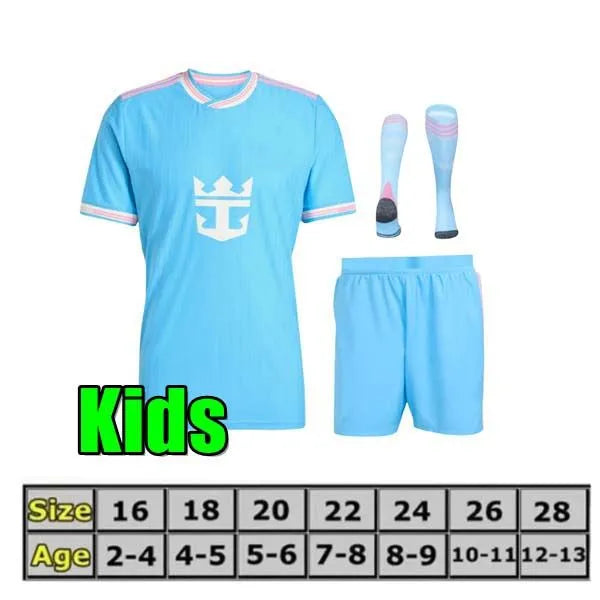 Inters Miami Soccer Jerseys 2025 2027 Mens Kids Football Kits with Messi Suarez  - SitterJersey.com