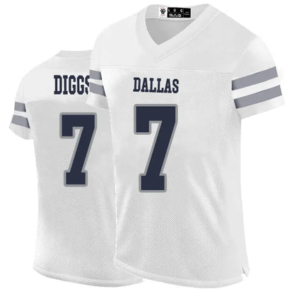 88 Lamb Parsons Prescott Diggs Aubrey 2024 Football Jerseys Ferguson Rush Stauba - SitterJersey.com