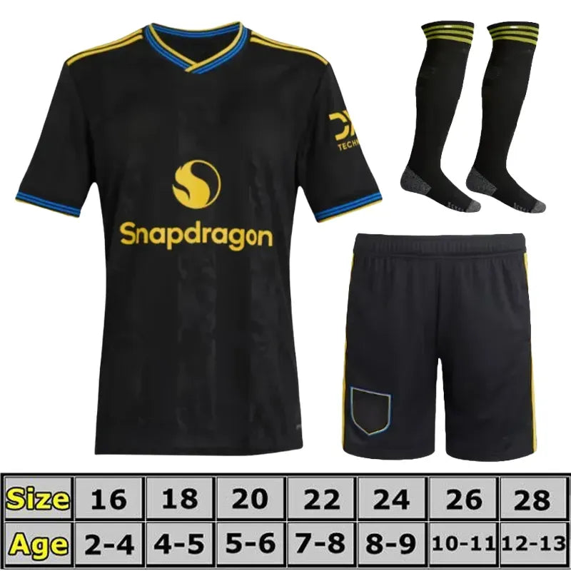 Stone Roses 26 27 MAN CUNHA Soccer Jersey AMAD SESKO MAINOO YORO unted football  - SitterJersey.com