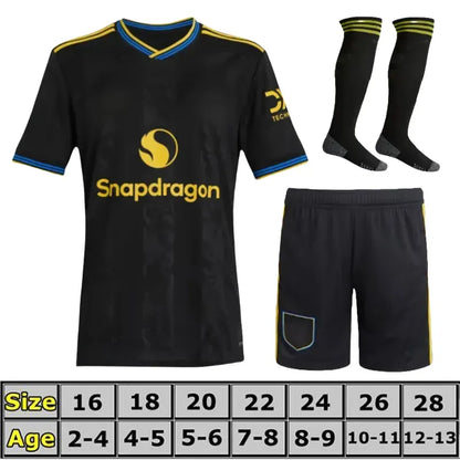 Stone Roses 26 27 MAN CUNHA Soccer Jersey AMAD SESKO MAINOO YORO unted football  - SitterJersey.com