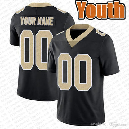 Alvin Kamara Chris Olave Tyler Shough Football Jersey Rashid Shaheed Spencer Rat - SitterJersey.com