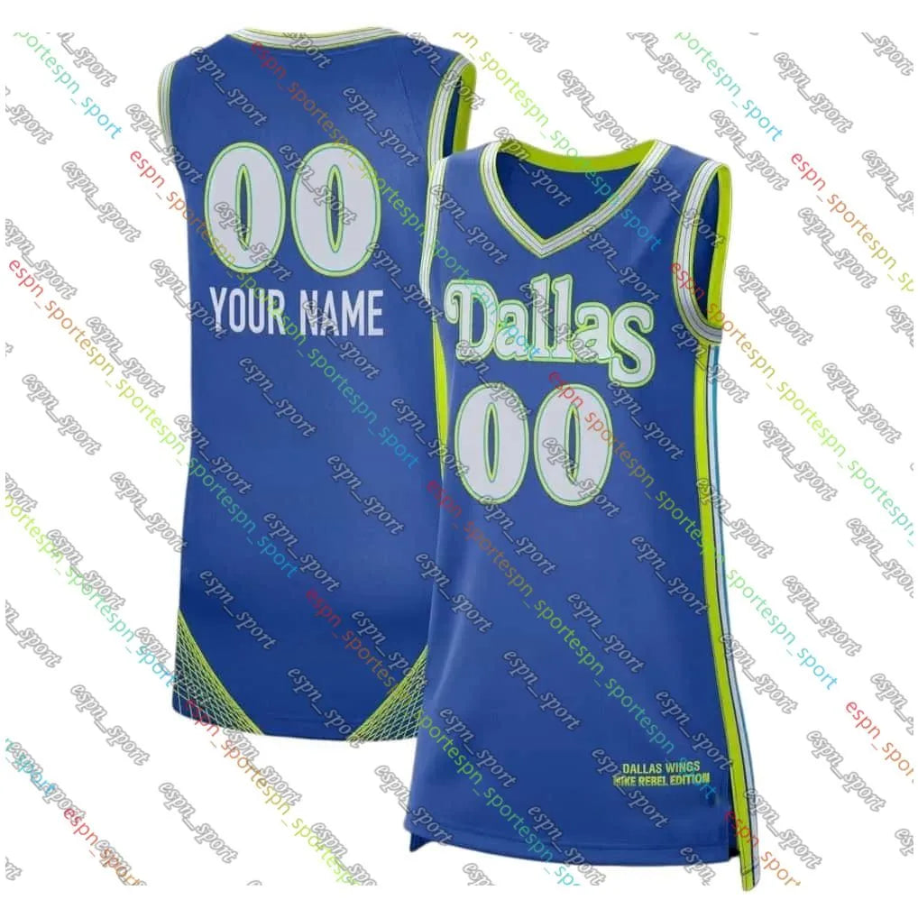 5 Paige Bueckers Wings 2025 2026 Rebel basketball Jerseys Dallas Azzi Fudd Arike - SitterJersey.com