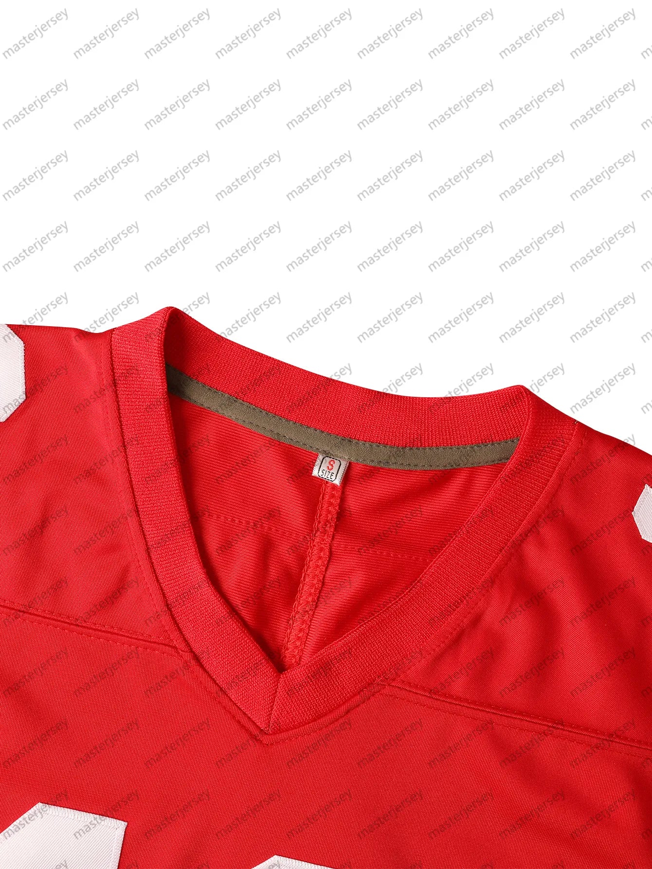 #13 PURDY Comfy V-Neck Football Jerseys Men Mesh Embroidery for Training and Com - SitterJersey.com