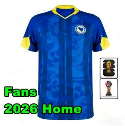 Bosnia Jersey 2026 Bosnia And Herzegovina Dzeko Soccer Jerseys 26 27 Home Away M - SitterJersey.com