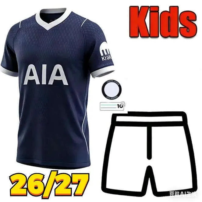 25 26 27 tottenham 1901 125th Anniversary XAVI Season SOLANKE GALLAGHER KUDUS MA - SitterJersey.com