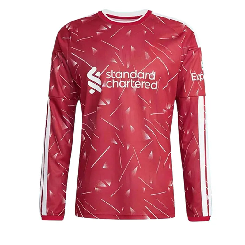 Liveropool Jersey 26 27 SZOBOSZLAI LFC ISAK WIRTZ EKITIKE M.SALAH VIRGIL soccer  - SitterJersey.com