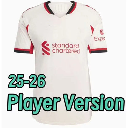 Liverpool Kit 25 26 27 Soccer Jerseys Mohamed Salah ISAK Wirtz Ekitike SZOBOSZLA - SitterJersey.com