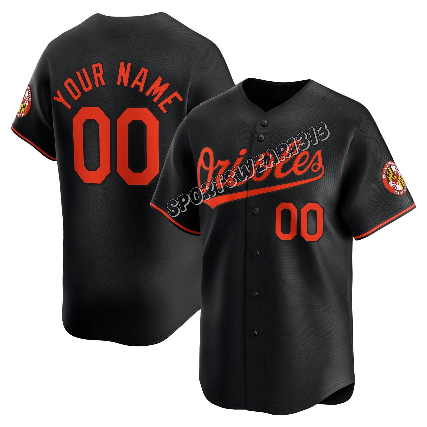 USA 250 Fourth of July Baseball Jersey Baltimores Oriole Adley Rutschman 2 unnar - SitterJersey.com
