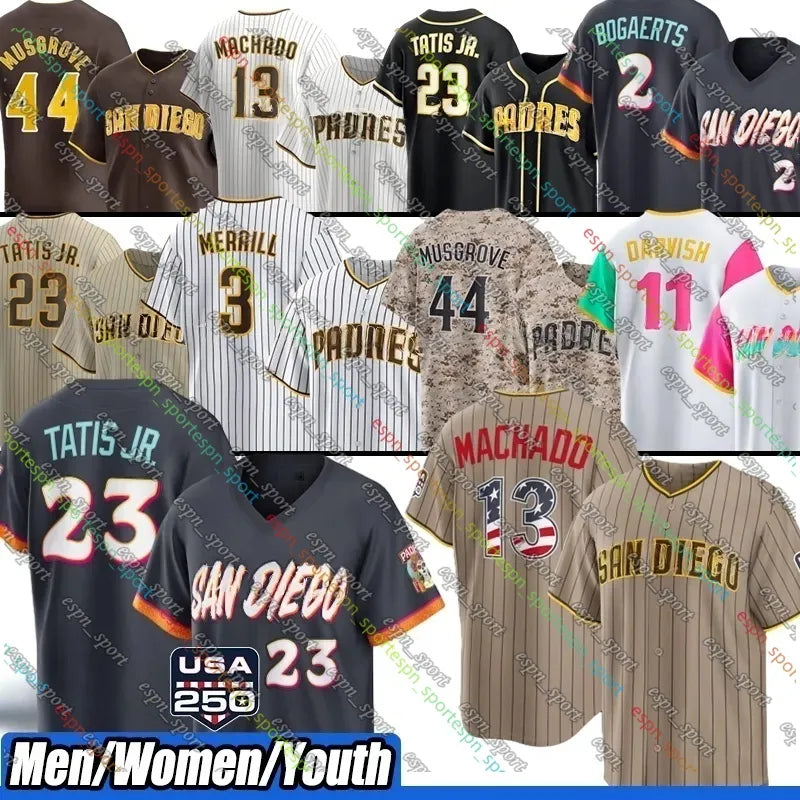23 Fernando Tatis Jr. 2026 USA 250 Fourth Of July Jersey Nick Castellanos Manny  - SitterJersey.com