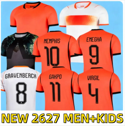 2026 Netherlands Dutch jersey Holland world cup retro Soccer Jersey Bergkamp ROB - SitterJersey.com