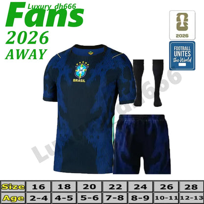 4XL brazil jersey 2026 World Cup 26 27 soccer jersey brasil football shirt maill - SitterJersey.com