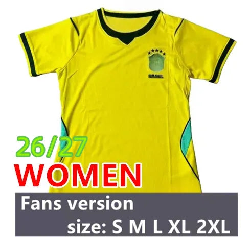 2026 Brazil World up jerseys MARCELO PAQUETA RAPHINHA NEYMAR JR COUTINHO FIRMINO - SitterJersey.com