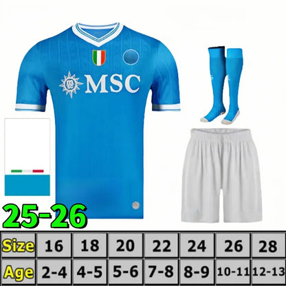 centenary DE BRUYNE SSC napooli 26 27 soccer jerseys LUKAKU Napless KVARATSKHELI - SitterJersey.com