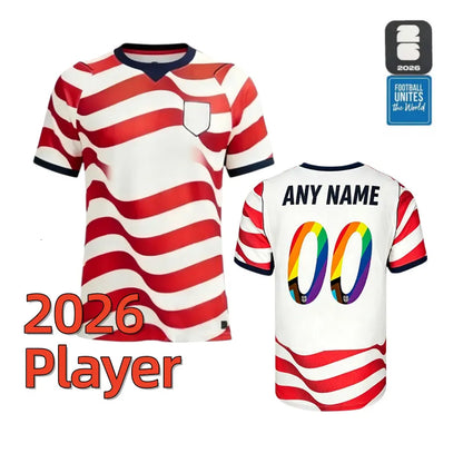 USAS United Soccer Jerseys 2026 PULISIC MCKENNIE REYNA ADAMS BALOGUN ROBINSON TI - SitterJersey.com