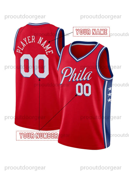 0 Maxey 2025 Basketball Jersey Iverson Embiid McCain George Harden Lowry Drummon - SitterJersey.com