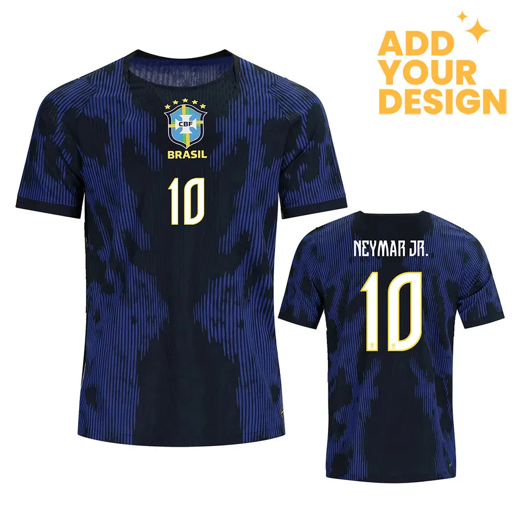 Brazil Away Jersey Gabriel Magalhaes NO 3 World Cup 2026 Soccer Shirt Brazilian  - SitterJersey.com