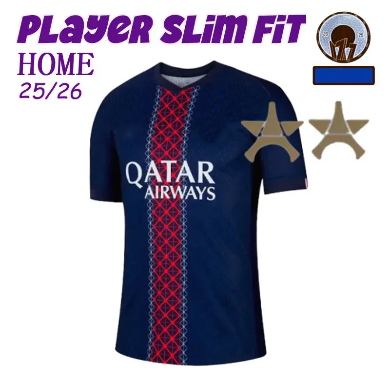 Psges jersey Soccer Jerseys DEMBELE HAKIMI 25 26 27 enfants 2026 football shirts - SitterJersey.com
