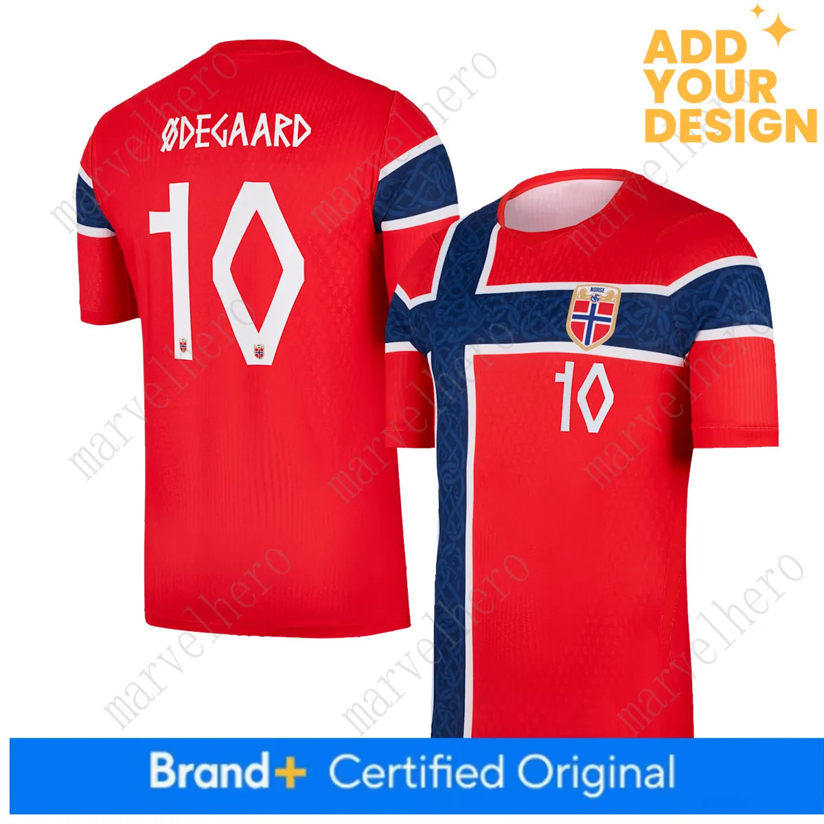 Norway Jersey THORSTVEDT NO 18 World Cup 2026 Norwegian National Team Sports T s - SitterJersey.com