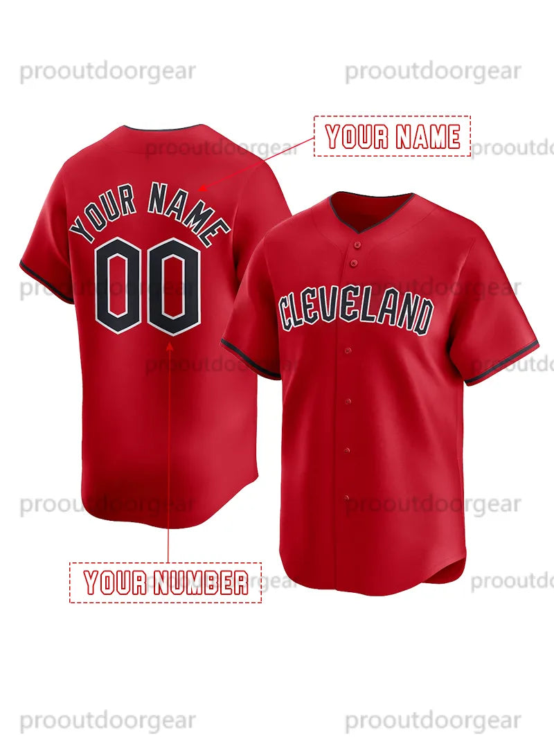 Baseball Jersey Clase Naylor Ramirez Rocchio Freeman Custom Sweatshirt - Embroid - SitterJersey.com