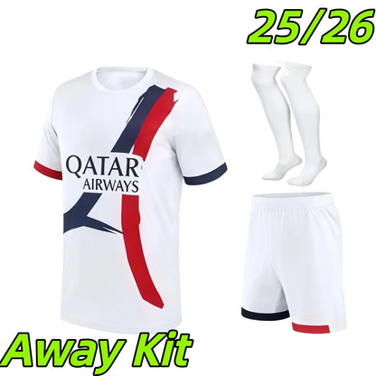 Psges jersey 26 27 maillot psges O.DEMBELE KVARATSKHELIA EMERY RAMOS HAKIMI N.ME - SitterJersey.com