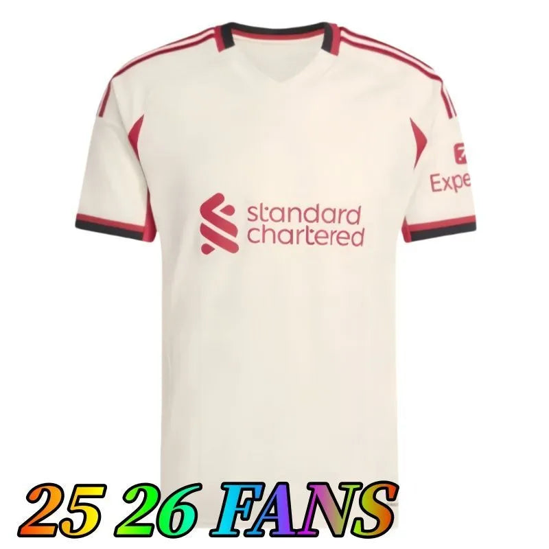 liverpooll 25 26 27The Reds Mohamed ISAK WIRTZ MAC ALLISTER Home Away men Soccer - SitterJersey.com