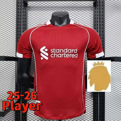 25 26 27 liverpool Wirtz SALAH football shirt Ekitike MAC ISAK ALLISTER Kerkez G - SitterJersey.com