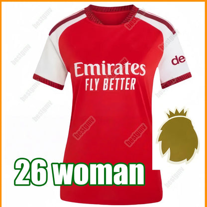 2026 2027 SAKA ZUBIMENDI GYOKERES EZE Arsenally soccer jerseys HINCAPIE DOWMAN O - SitterJersey.com