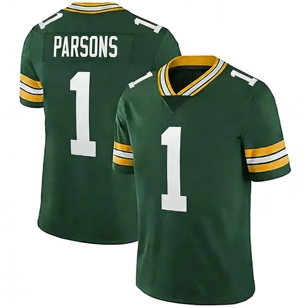 Micah Parsons 0 Matthew Golden Love Josh Jacobs Football Jersey Edgerrin Cooper  - SitterJersey.com