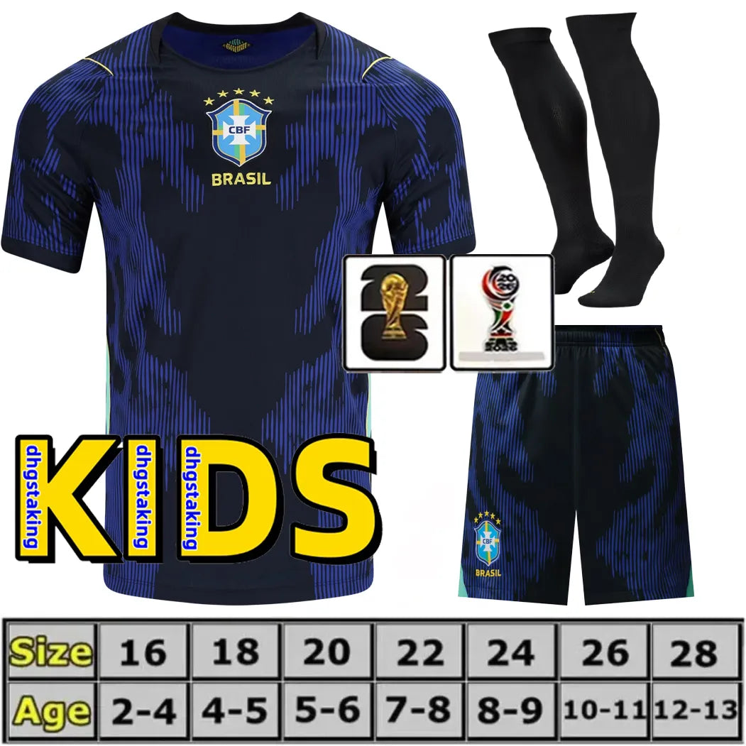 2025 2026 World Cup BRAZILS soccer jerseys Camiseta de futbol PAQUETA RAPHINHA 2 - SitterJersey.com